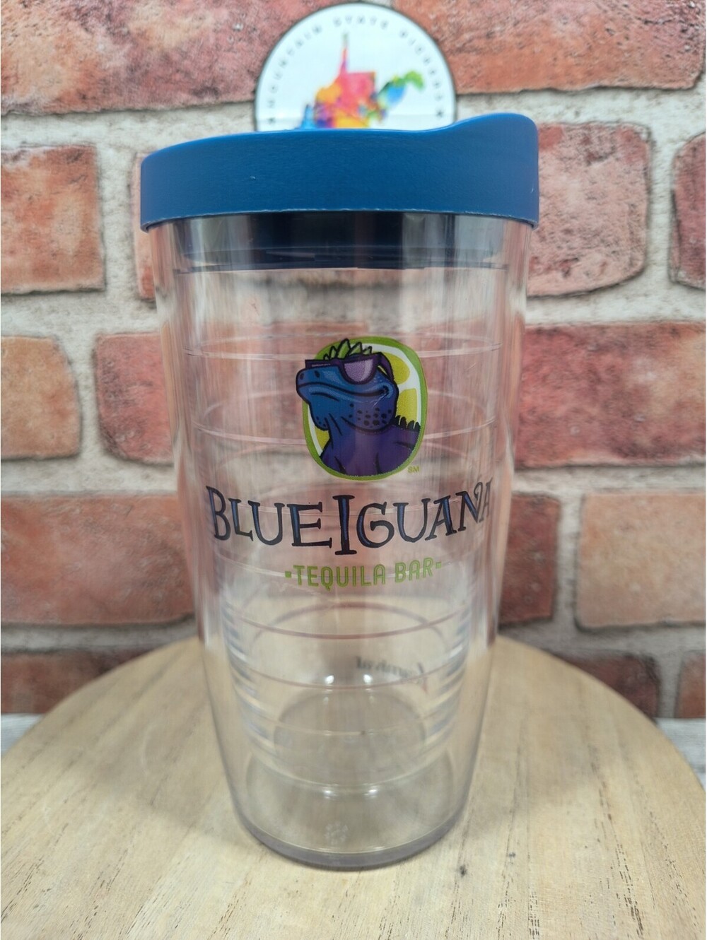 Tervis Blue Iguana Tequila Bar 16oz Double Wall Tumbler Carnival Cruise
